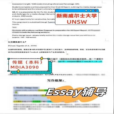 新南威爾士大學傳媒本科